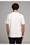 Comfort Fit Round Neck Plain Men's White Short Sleeve T-Shirt - 2
