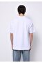 Comfort Fit Round Neck Plain Men's White Short Sleeve T-Shirt - 2