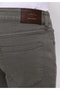 Straight Fit Mid-Rise Straight Leg Men's Green Trousers - 6