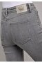 Regular Fit Women's Gray Denim Jean Trousers - 6