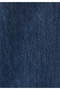 Straight Fit Mid Waist Straight Leg Women's Indigo Jean Trousers - 8