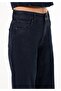 Regular Fit Women's Dark Indigo Jean Trousers - 5