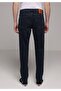 Slim Fit Men's Blue Black Denim Jean Trousers - 2