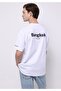 Comfort Fit Round Neck Cotton Plain Men's White Short Sleeve T-Shirt - 2