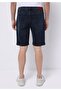 Straight Fit Low Waist Straight Men's Denim Jean Shorts - 2