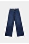 Regular Fit Women's Mid Indigo Denim Jean Pants - 7