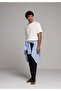 Comfort Fit Round Neck Plain Men's White Short Sleeve T-Shirt - 3