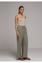 Slim Fit Women's Beige Tank Top - 3