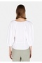 Slim Fit Women's White Shirt - 2