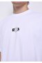 Comfort Fit Round Neck Plain Men's White Short Sleeve T-Shirt - 4