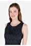 Slim Fit Women's Navy Blue Dress - 4