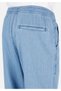 Jogger Fit Mid Waist Straight Leg Men's Indigo Jean Trousers - 6