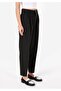 Regular Fit High Waist Straight Leg Women's Anthracite Trousers - 4