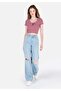 Regular Fit Women's Indigo Jean Trousers