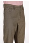 Regular Fit Mid-Waist Long-Leg Men's Green Trousers - 5