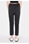 Mom Fit Women's Black Jean Pants - 2