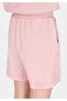 Regular Fit Mid Waist Straight Women's Pink Shorts - 6