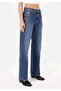 Straight Fit Women's Denim Jean Trousers - 4