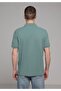 Regular Fit Polo Neck Plain Men's Green Pocketless Short Sleeve T-Shirt - 2