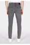 Skinny Fit High Waist Slim Fit Men's Black Jean Pants - 2