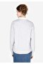 Regular Fit Polo Neck Women's Gray Sweatshirt - 2