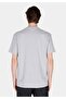 Comfort Fit Round Neck Plain Men's Blue Knitted Short Sleeve T-Shirt - 2
