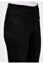 Slim Fit Women's Black Jean Pants - 5