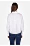 Regular Fit Shirt Neck Striped Women's Blue Long Sleeve Shirt - 2