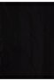Regular Fit Hooded Pocketed Women's Black Coat - 6