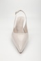 Women's Gigi Ecru Volume Wedge Heel Stiletto - 6