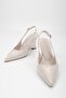 Women's Gigi Ecru Volume Wedge Heel Stiletto - 3