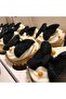 3-Piece Mini Bow Silicone Fondant Molds, 4-Hole Chocolate Cake Decoration Molds - 5