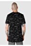 Regular Fit Round Neck Men's Black Short Sleeve T-Shirt - 2