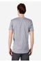 Regular Fit Crew Neck Gray Men's Short Sleeve T-Shirt Cl 1068398 - 2