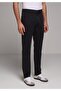 Straight Fit Low-Rise Straight Leg Men's Gray Buttoned Trousers - 4