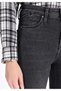 Skinny Fit Women's Black Jean Trousers - 6