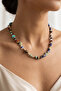 Women's Natural Stone Chakra Necklace