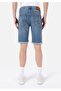 Straight Fit Low Waist Men's Denim Jean Shorts - 2
