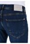 Straight Fit Men's Indigo Denim Jean Trousers - 6