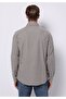 Regular Fit Shirt Neck Checked Men's Brown Long Sleeve Shirt - 2