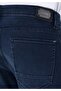 Straight Fit Men's Dark Indigo Jean Trousers - 6