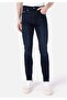 Skinny Fit Men's Dark Indigo Denim Jean Trousers - 4