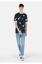 Slim Fit Low Waist Narrow Leg Men's Indigo Jean Pants
