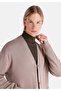 Comfort Fit Men's Beige Cardigan - 4