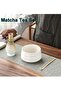 4-Piece Matcha Tea Set, Bamboo Whisk, Ceramic Bowl, Traditional Matcha Tools - 2