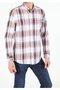 Regular Fit Shirt Neck Men's Orange Long Sleeve Shirt - 3