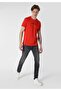 Regular Fit Printed Crew Neck Red Men's Short Sleeve T-Shirt Cl 1062741 - 3