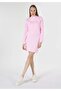 Slim Fit Jacquard Women's Pink Skirt - 3