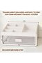 2-Layer Drawer Storage Box Organizer, Multi-Function Medicine Container for Office Items - 2