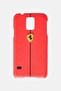 Samsung Galaxy S5 Brand Logo Protective Case, Red